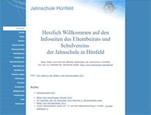 Tablet Screenshot of jahnschule.com